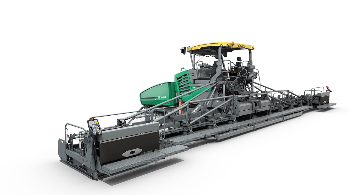 The SUPER 3000-3(i) – one of the highlight’s of Bauma 2019 – is the new flagship among Vögele pavers from the company’s recently launched Premium Line. 