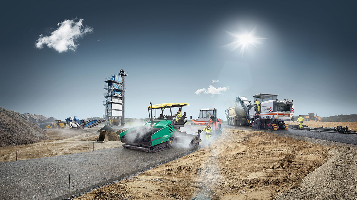 Smart Synergies and Innovations – that’s what the Wirtgen Group stands for. With its specialized product brands’ end-to-end solutions from a single source, the group covers the entire road construction process chain. 