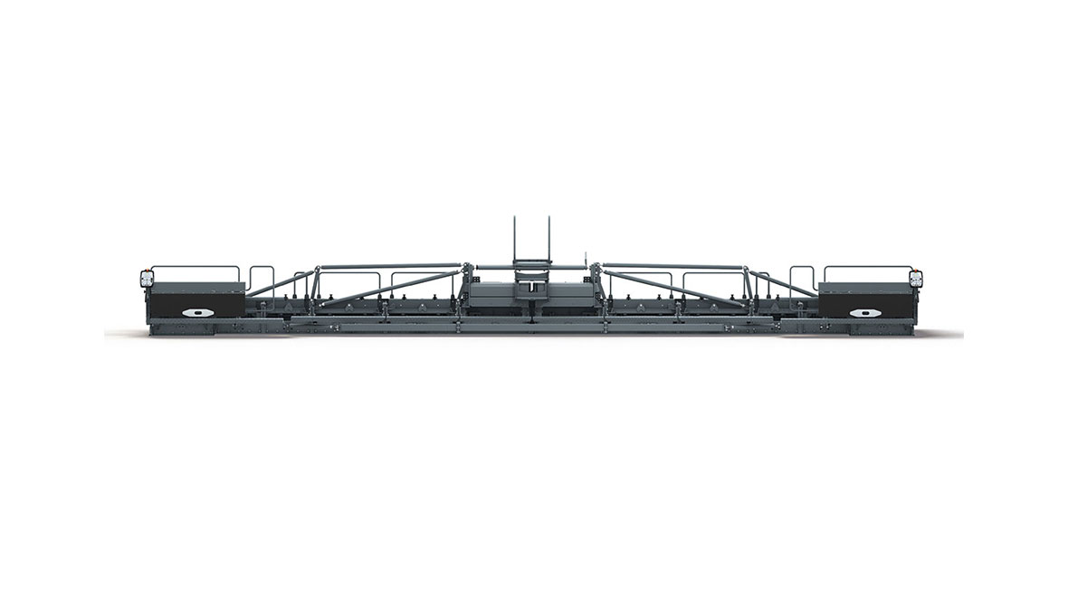 Another newcomer is the SB 300 Fixed-Width Screed, featuring a basic width of 3m and a maximum pave width of 16m. 