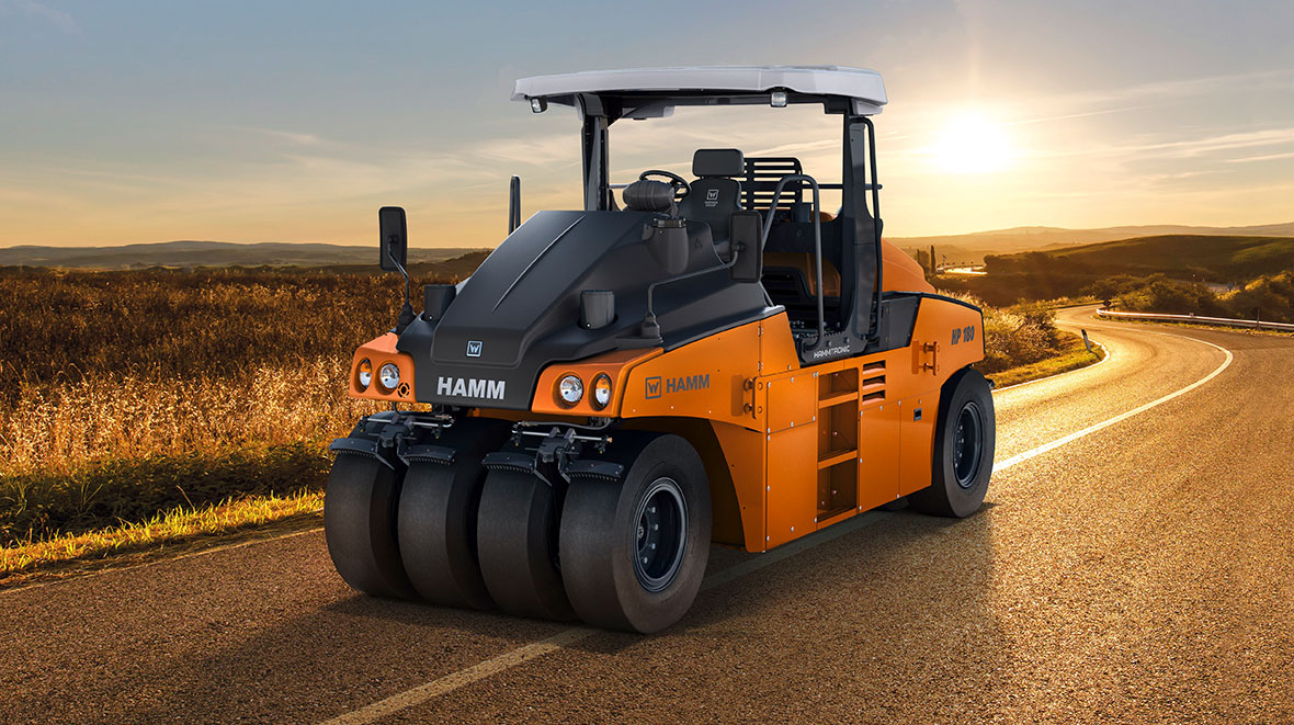 The 85 kW HP 180 (Tier 3) from HAMM will be available from the middle of 2019.