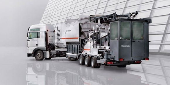 WIRTGEN Kaltrecycling-Mischanlage