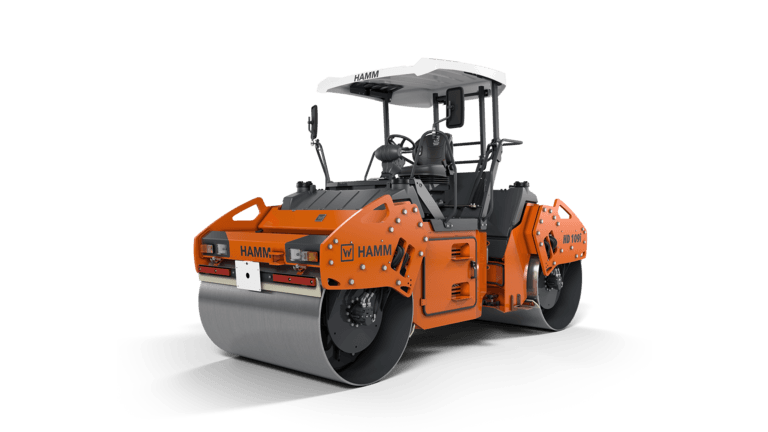 Tandem roller with two vibrating roller drums HD 109i VV