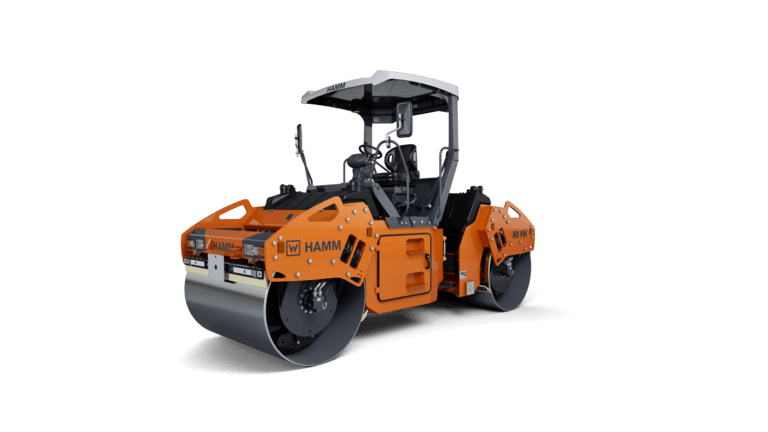 Tandem roller with two vibrating roller drums HD 99i VV