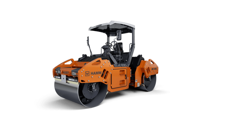 Tandem roller with two vibrating roller drums HD 109i VV