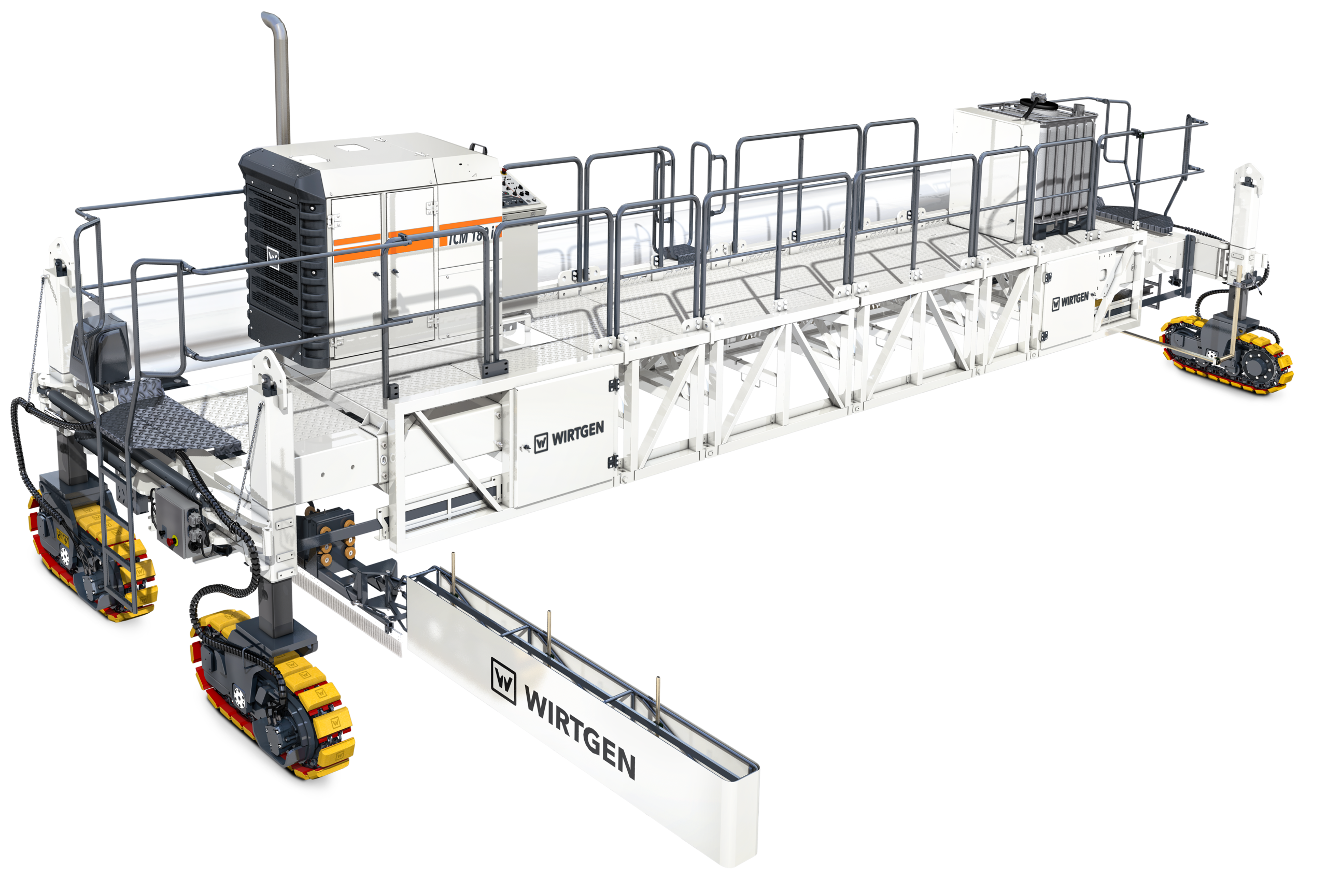TCM 180i Бетоноукладчики со скользящими формами | Wirtgen